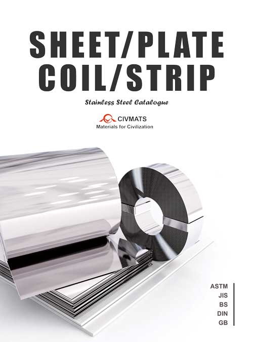 stainless steel sheet & coil & coils & strips catalogue from CIVMATS