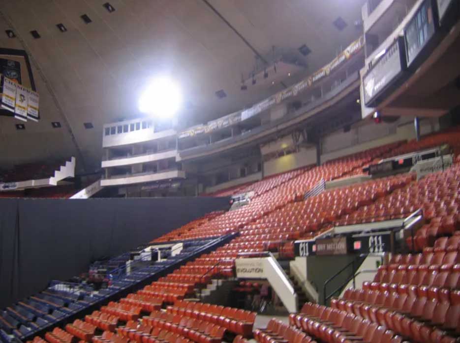 Inside Civic Arena - Mellon Arena 2008