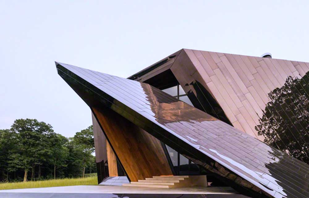 Bronzed Stainless Steel Façade of 18.36.54 House (IGNANT 2025)