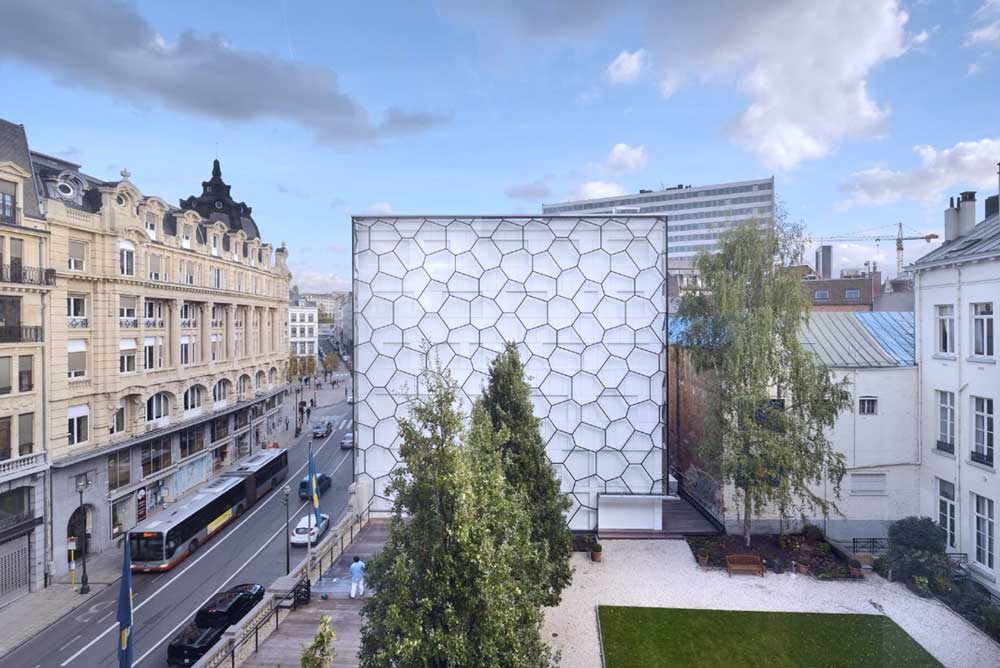The Location and Appearance of the Headquarters of the Brussels Francophone Parliament (Photo Courtesy of Georges De Kinder & SKOPE)