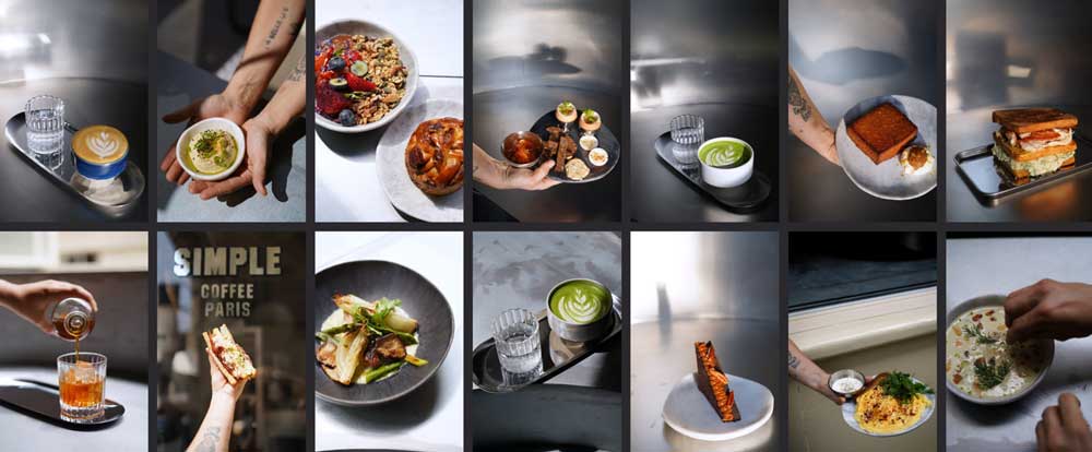Menu Changes monthly at Simple Coffee Paris (Photo Courtesy of Simple Coffee Paris 2026)