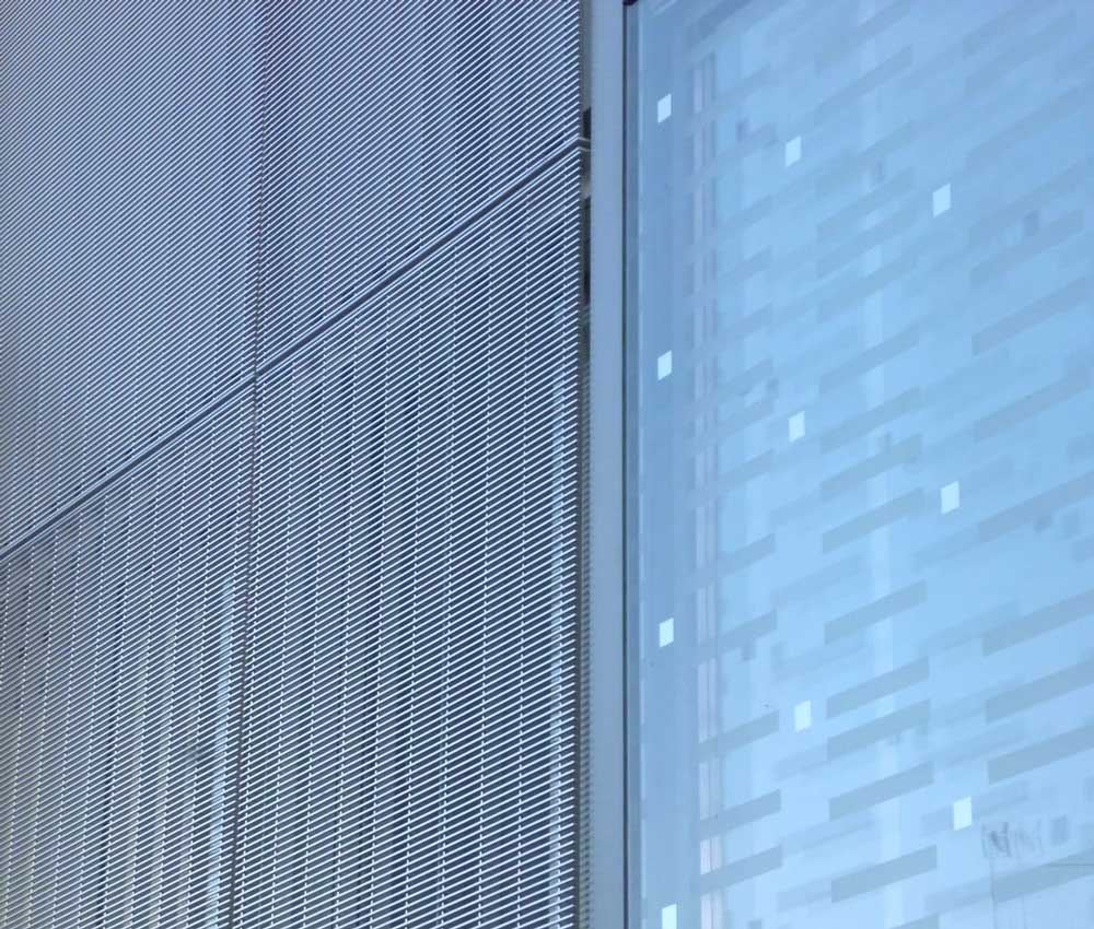 The Double-skin Façade of the Main Building of Illkirch-Graffenstaden Town Hall (Photo Courtesy of Archinect)
