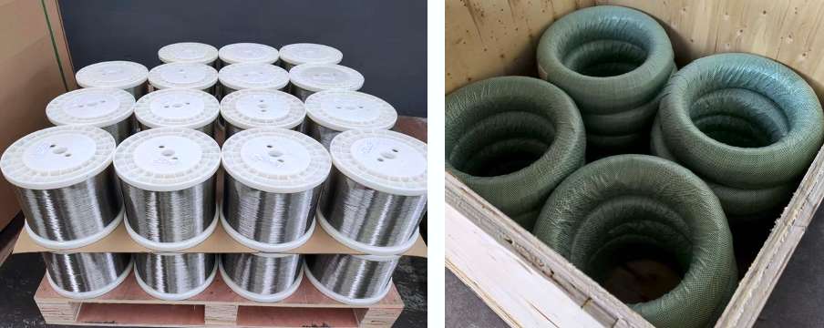 Comparison between stainless steel spool wire and stainless steel wire in bundle