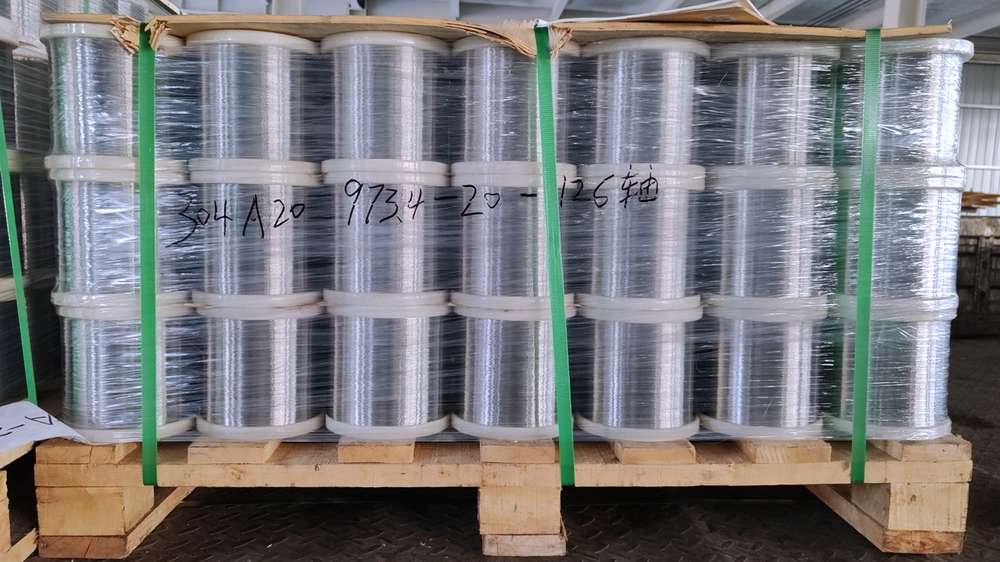 Stainless steel spool wire