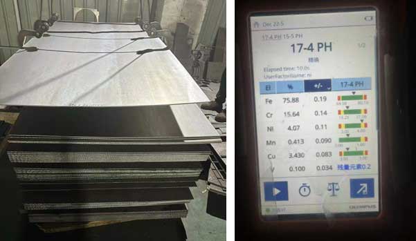 In-stock 630 stainless steel sheet